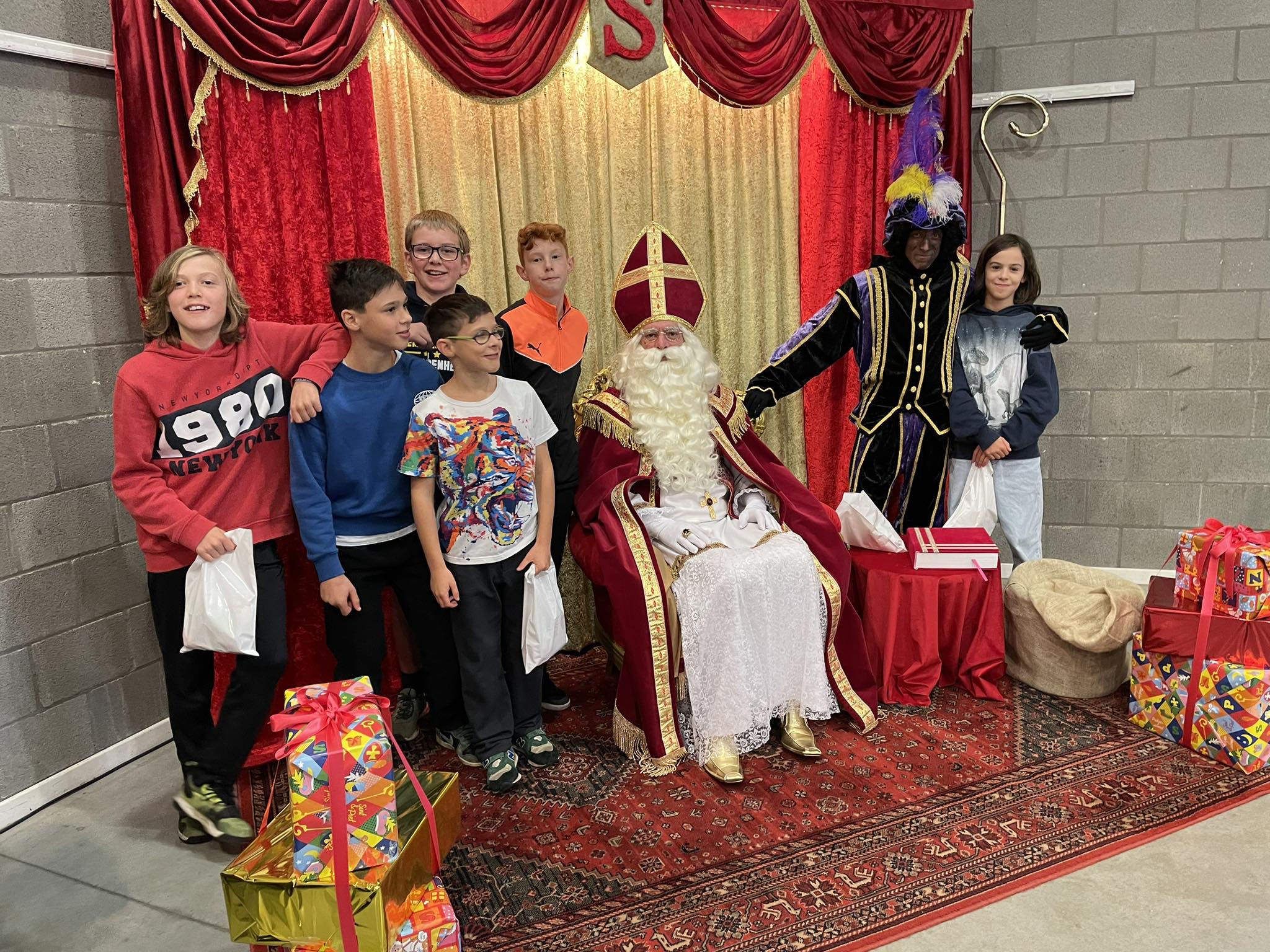 Sint en Pieten team