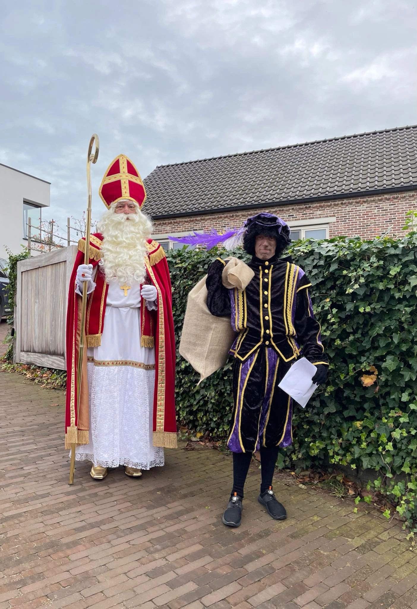 De Sint aan huis team